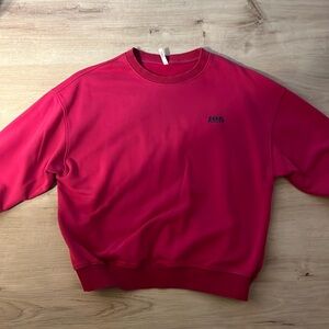 Pink g&c crew neck fits like a s/m